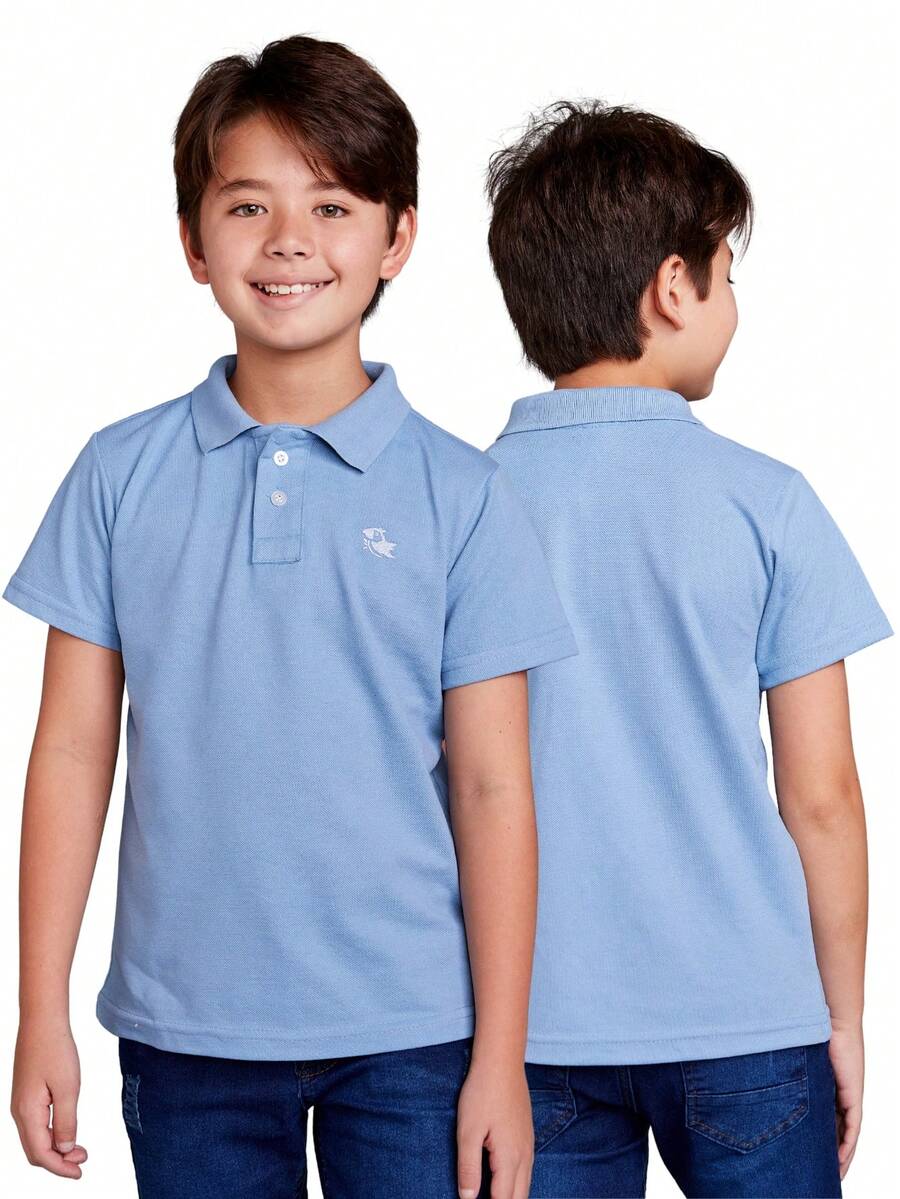 Kit 3 Polos Premium Infantil Daze