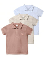 Kit 3 Polos Premium Infantil Daze