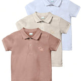 Kit 3 Polos Premium Infantil Daze