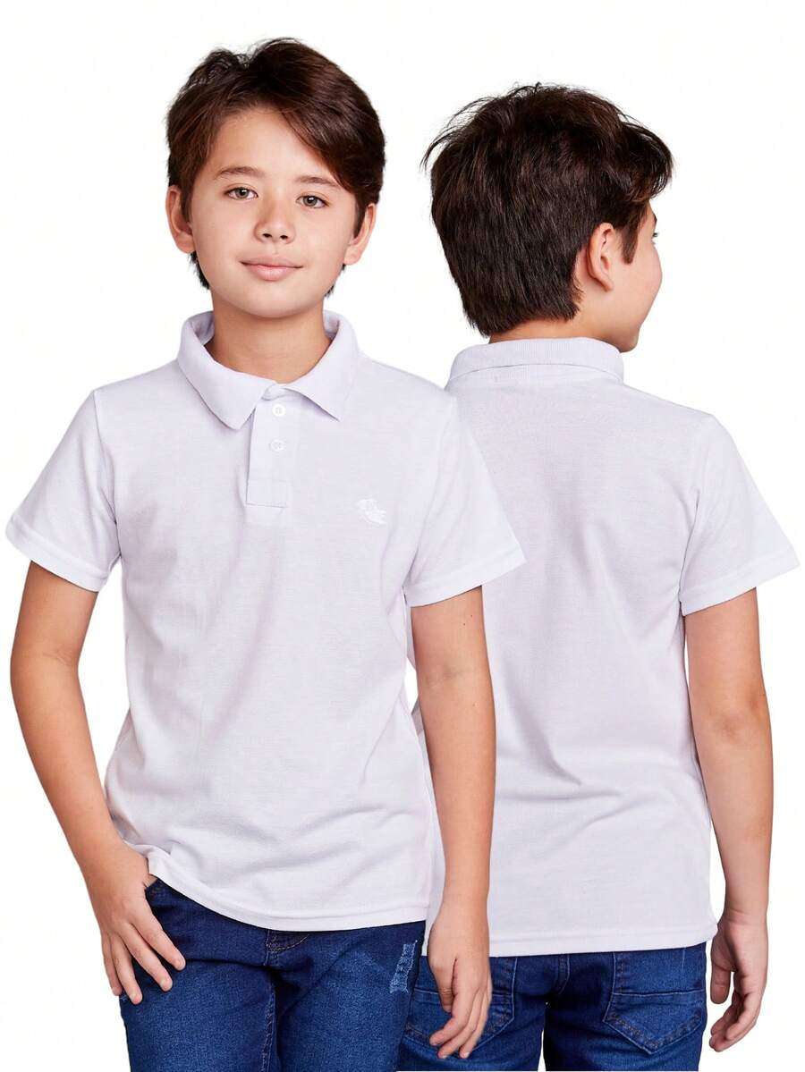Kit 3 Polos Premium Infantil Daze