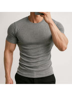 Camiseta Premium canelada masculina
