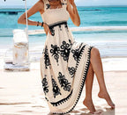 Vestido Longo Praia com Caimento Leve e Solto