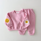 Conjunto Infantil Feminino de Moletom Sarinha Casual