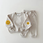 Conjunto Infantil Feminino de Moletom Sarinha Casual
