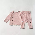 Conjunto Infantil Feminino Estampa de Bolinhas