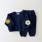 Conjunto Infantil Feminino de Moletom Sarinha Casual