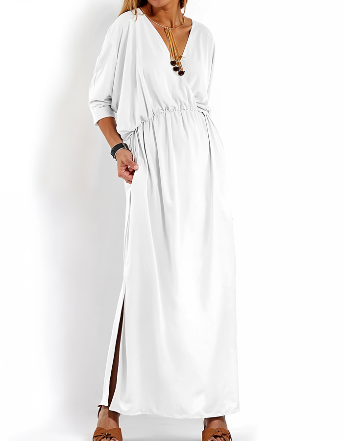 Vestido Verão - Decote em V (Verano 2025)