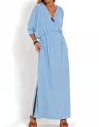 Vestido Verão - Decote em V (Verano 2025)