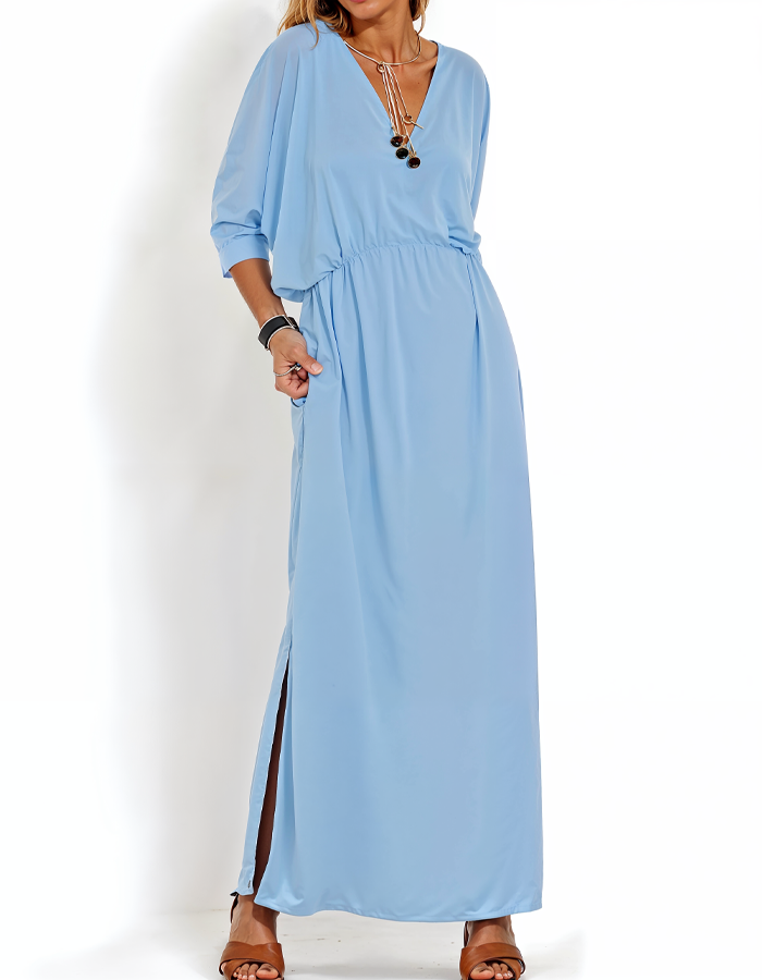 Vestido Verão - Decote em V (Verano 2025)