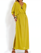 Vestido Verão - Decote em V (Verano 2025)