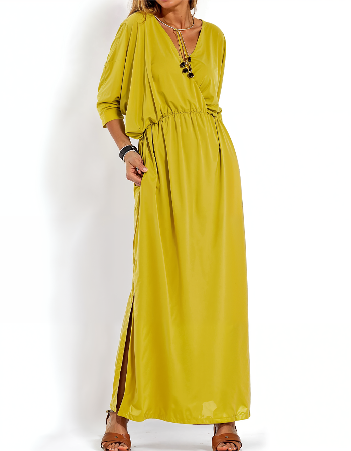 Vestido Verão - Decote em V (Verano 2025)