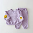 Conjunto Infantil Feminino de Moletom Sarinha Casual