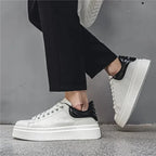 Tênis Masculino Casual Premium em Couro