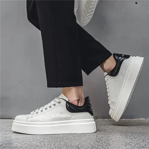 Tênis Masculino Casual Premium em Couro