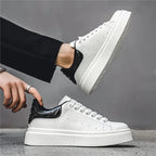 Tênis Masculino Casual Premium em Couro